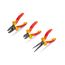 Insulated Pliers Set, 3-Piece (Combination, Long Nose, Diagonal Cutting)