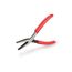 Mini Flat Nose Pliers (Serrated Jaw)
