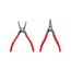 7" Internal and External Retaining Ring Pliers Set, 2 Pieces (0.070" Tips)