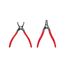 7" 90-Degree Internal and External Retaining Ring Pliers Set, 2 Pieces (0.070" Tips)