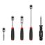1/4" Drive Quick-Release Comfort Grip Ratchet and Spinner Handle Set (5-Piece)