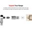 1/4" Drive (F) x 3/8" (M) Adapter