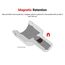 1/2" Drive x 1/4" Magnetic Hex Bit Holder Socket