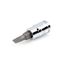 1/4" Drive x 3/16" Slotted Bit Socket