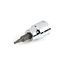 3/8" Drive x TR10 Tamper-Resistant Torx Bit Socket