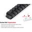 1/4 in Drive Hex Bit Socket Set with Rail, 10-Piece (5/64-5/16 in)