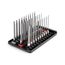 1/4" Drive Long Hex and Torx Bit Socket Set with Rails and Tray, 31 Pieces (5/64" - 5/16", 2 - 8 mm, T6 - T30)