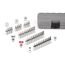 1/4" Drive Hex, Torx, Phillips, Slotted, Square Bit Socket Set (44-Piece)