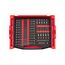 1/4" Drive Standard and Long Bit Socket Set w/ Open Top Drawer and Rack (75-Piece)