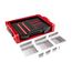 1/4" Drive Standard and Long Bit Socket Set w/ Open Top Drawer and Rack (75-Piece)
