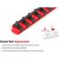3/8" Drive Hex Bit Socket Set with Rail, 11-Piece (3-10mm)