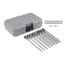3/8" Long Triple Square Bit Socket Set, 8-Piece (M4-M12)