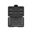 3/8" Drive Long Ball End Hex Bit Socket Set with Case, 8 Pieces (1/8" - 3/8")
