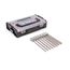 3/8" Drive Long Hex Bit Socket Set w/ Mini Stacking Tool Box, 8-Piece (1/8"- 3/8")