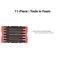 3/8" Drive Long Hex Bit Socket Set w/ Mini Stacking Tool Box, 11-Piece (3 - 10mm)