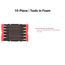 3/8" Drive Long Torx Bit Socket Set w/ Mini Stacking Tool Box, 10-Piece (T10 - T50)