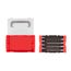 3/8" Drive Long Triple Square Bit Socket Set w/ Mini Stacking Tool Box, 8-Piece (M4 - M12)