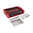 3/8" Drive Standard and Long Bit Socket Set w/ Open Top Drawer and Rack (48-Piece)