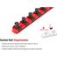 1/2" Drive Hex Bit Socket Set with Rail, 14-Piece (6-19mm)