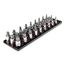 1/2" Drive Hex/Torx Bit Socket Set with Rails and Tray, 32-Piece (1/4-3/4", 6-19 mm, T30-T80)