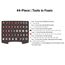 1/2" Drive Bit Socket Set w/ Open Top Drawer and Rack (44-Piece)