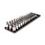 1/4", 3/8", 1/2" Drive Hex and Torx Bit Socket Set w/ Rails, 57-Piece (5/64"- 3/4", 2 - 19mm, T6 - T80)