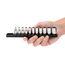 1/4" Drive 12-Point Socket Set with Rail, 11-Piece (5/32-9/16")