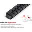 1/4" Drive Deep 6-Point Socket Set with Rail, 11-Piece (5/32-9/16")