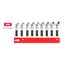 1/4" Drive Universal Joint Socket Set with Rail, 9-Piece (6-14mm)