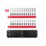 1/4" Drive 6-Point Socket Set with Rails, 28-Piece (4-15mm)