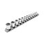 3/8" Drive External Star Socket Set with Rail, 12-Piece (E4-E20)