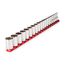 3/8" Drive Semi-Deep 6-Point Socket Set w/ Rail, 19-Piece (6 - 24mm)