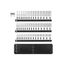 3/8" Drive Shallow, Semi-Deep, and Deep 6-Point Socket Set w/ Rails and Trays, 45-Piece (1/4"- 1")