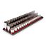 3/8" Drive Shallow, Semi-Deep, and Deep 12-Point Socket Set w/ Rails and Trays, 57-Piece (6 - 24mm)