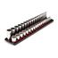 3/8" Drive 12-Point Socket Set with Rails, 38-Piece (6-24mm)