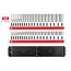 3/8" Drive 12-Point Socket Set with Rails, 38-Piece (6-24mm)