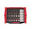 3/8" Drive Shallow, Semi-Deep, and Deep 6-Point Socket Set w/ Open Top Drawer and Rack, 45-Piece (1/4"- 1")