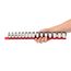 1/2" Drive 12-Point Socket Set with Rail, 15-Piece (10-24mm)