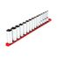 1/2" Drive Deep 6-Point Socket Set with Rail, 15-Piece (10-24mm)