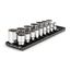 1/2" Drive 12-Point Socket Set with Rails, 16-Piece (3/8-1-5/16")