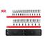 1/2" Drive 12-Point Socket Set with Rails, 23-Piece (10-32mm)