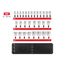 1/2" Drive 6-Point Socket Set with Rails, 29-Piece (10-38mm)