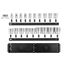 1/2" Drive 12-Point Socket Set with Rails, 19-Piece (3/8-1-1/2")