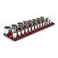 1/2" Drive 12-Point Socket Set with Rails, 29-Piece (10-38mm)