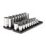 1/2" Drive 12-Point Socket Set with Rails, 32-Piece (3/8-1-5/16")