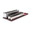 1/2" Drive 6-Point Socket Set with Rails, 46-Piece (10-32mm)