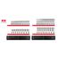 1/2" Drive 6-Point Socket Set with Rails, 46-Piece (10-32mm)