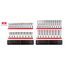 1/2" Drive 12-Point Socket Set with Rails, 46-Piece (10-32mm)