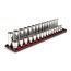 1/2" Drive 6-Point Socket Set with Rails, 30-Piece (10-24mm)