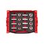 1/2" Drive Shallow and Deep 6-Point Socket Set w/ Open Top Drawer and Rack, 16-Piece (1-1/16"- 1-1/2")